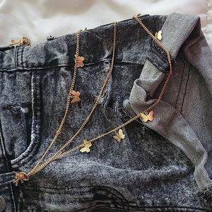 Butterfly denim decor